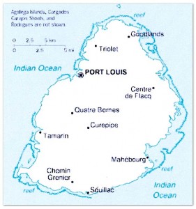 Mauritius Map