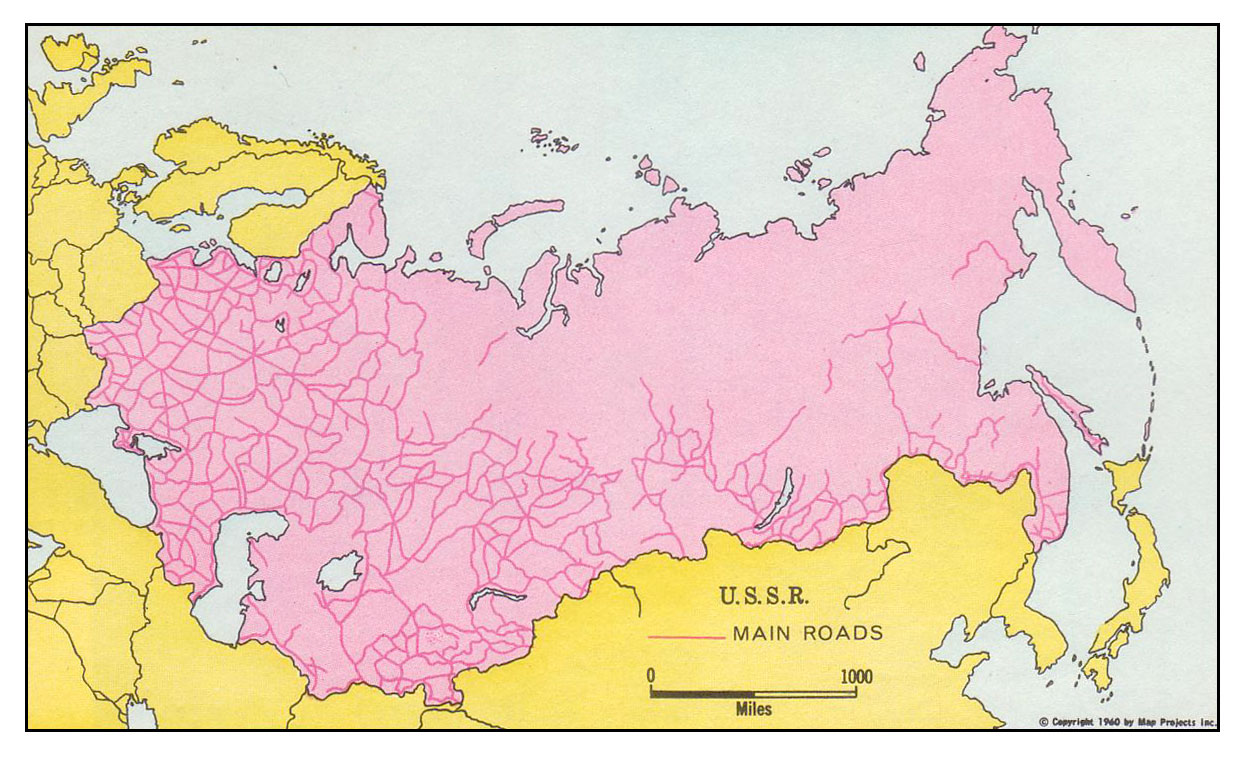 94 Maps CIA Book on CD 1960 Soviet Union Atlas 